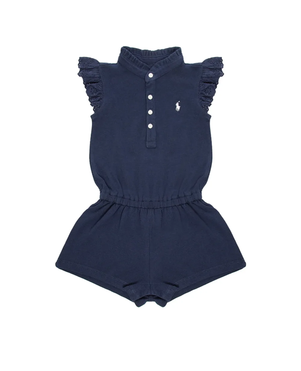 Детский ромпер Polo Ralph Lauren Kids 310735955006, синий цвет • Купить в интернет-магазине Kameron