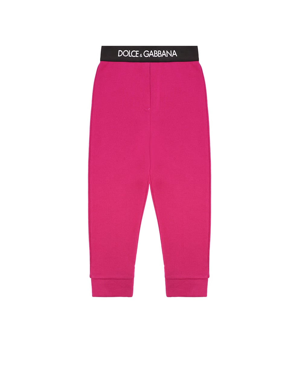 Дитячі спортивні штани (костюм) Dolce&Gabbana Kids L2JP9F-G7E3Z, фуксія колір • Купити в інтернет-магазині Kameron