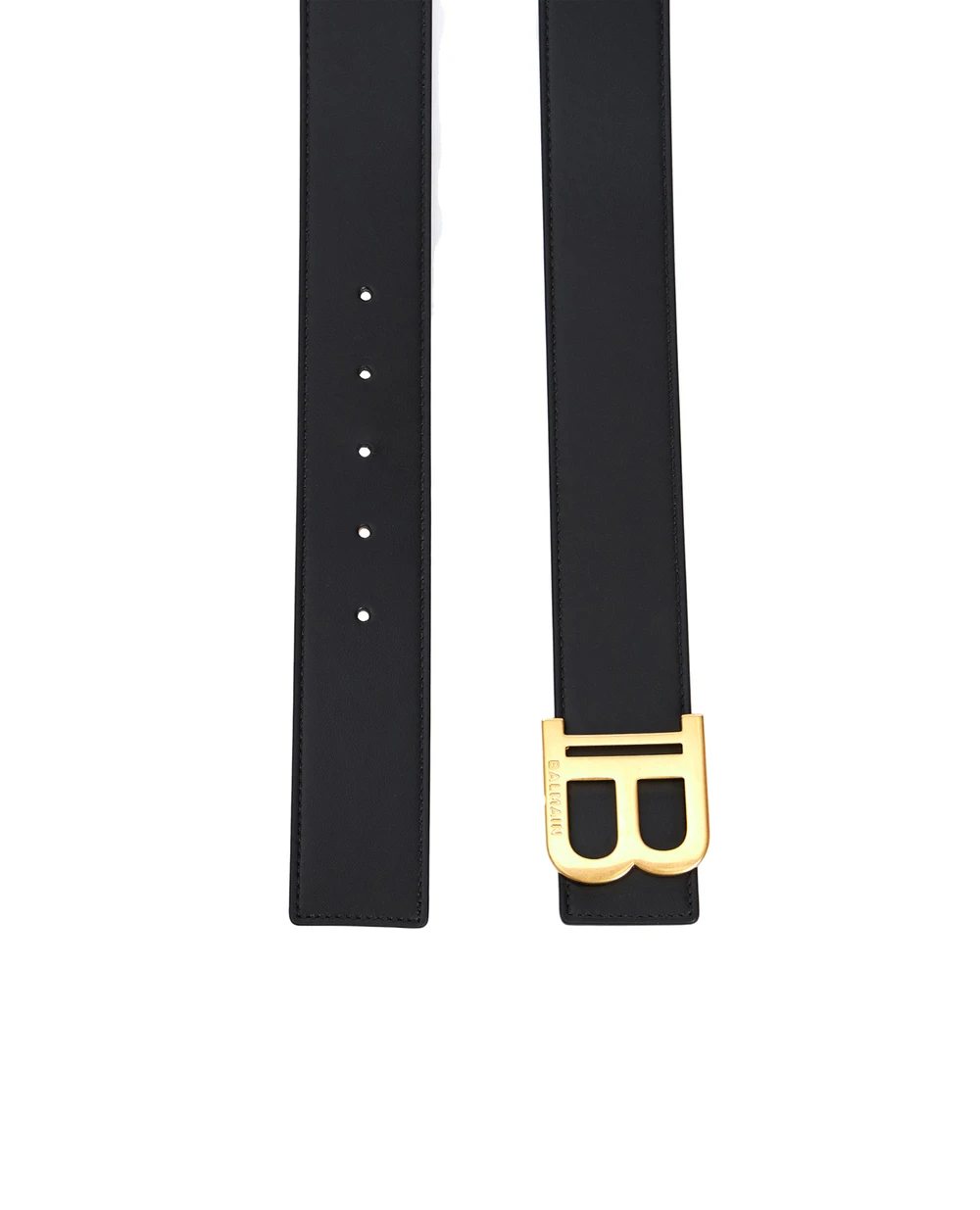  Кожаный ремень Balmain DN1WJ002LVTL, черный цвет • Купить в интернет-магазине Kameron