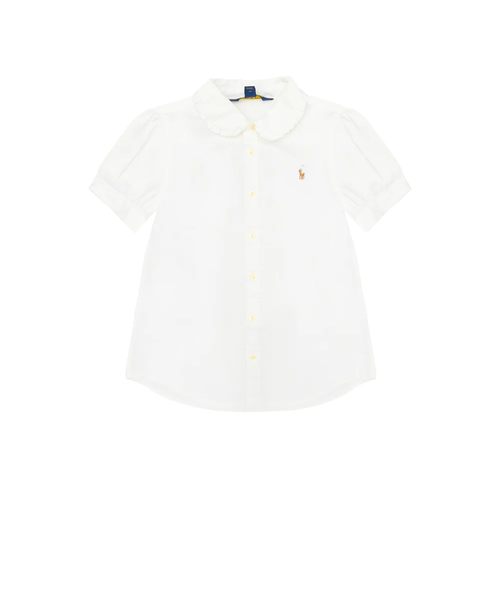 Детская блуза Polo Ralph Lauren Kids 312680346001, белый цвет • Купить в интернет-магазине Kameron