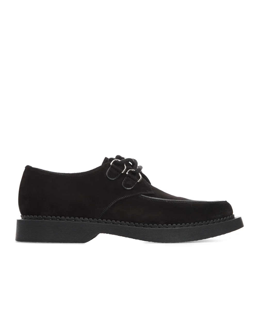 Замшевые дерби Teddy Saint Laurent 667606-2W500, черный цвет • Купить в интернет-магазине Kameron
