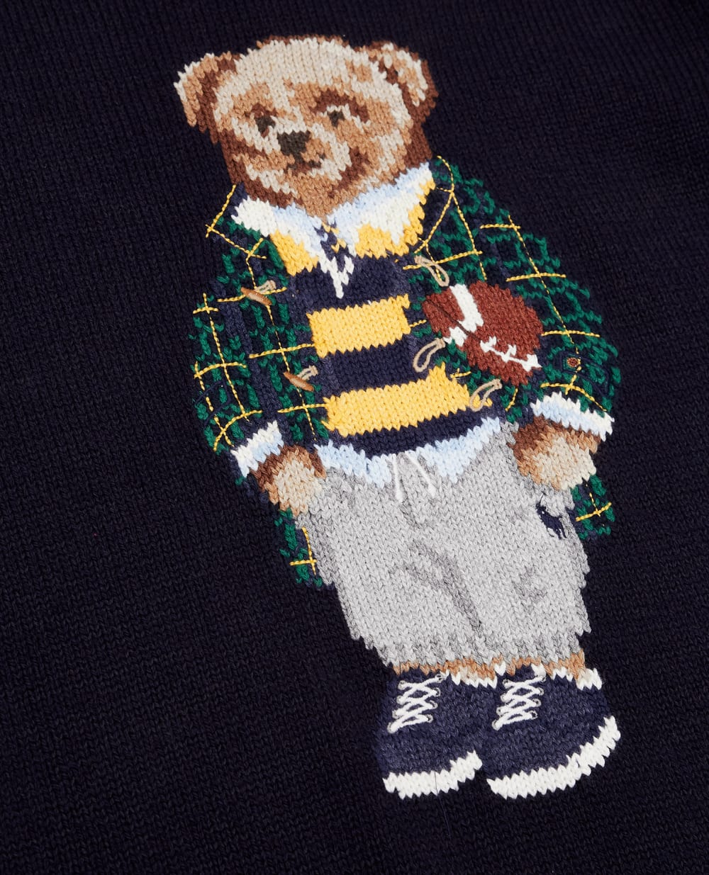 Детский свитер Polo Bear Polo Ralph Lauren Kids 322877760001, синий цвет • Купить в интернет-магазине Kameron