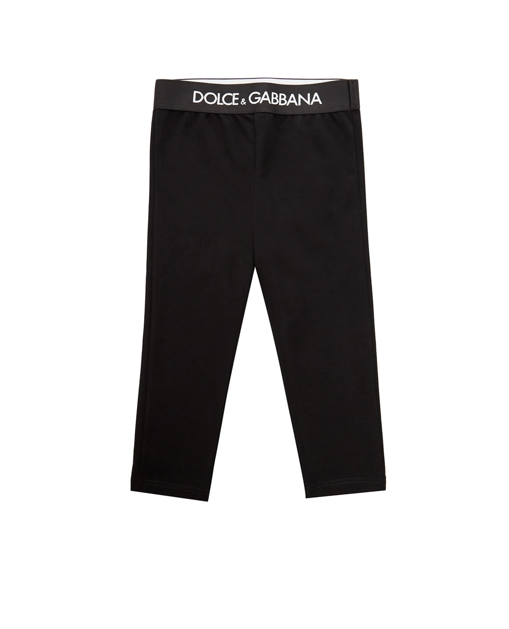 Леггинсы Dolce&Gabbana Kids L5JP3J-G7BGA-B, черный цвет • Купить в интернет-магазине Kameron