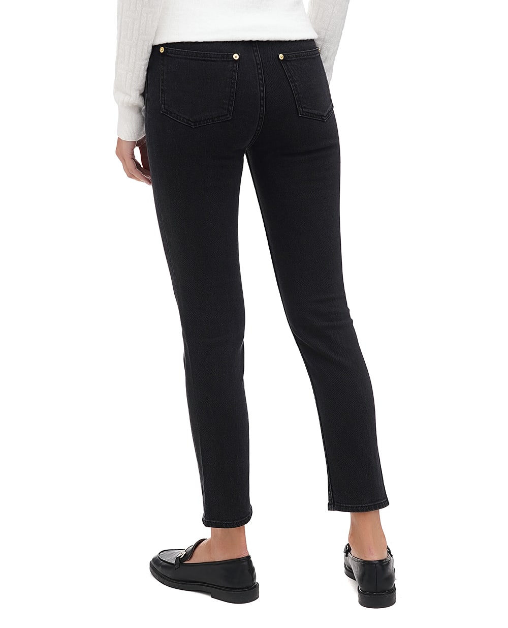 Джинсы Balmain BF1MG006DB67, графит цвет • Купить в интернет-магазине Kameron