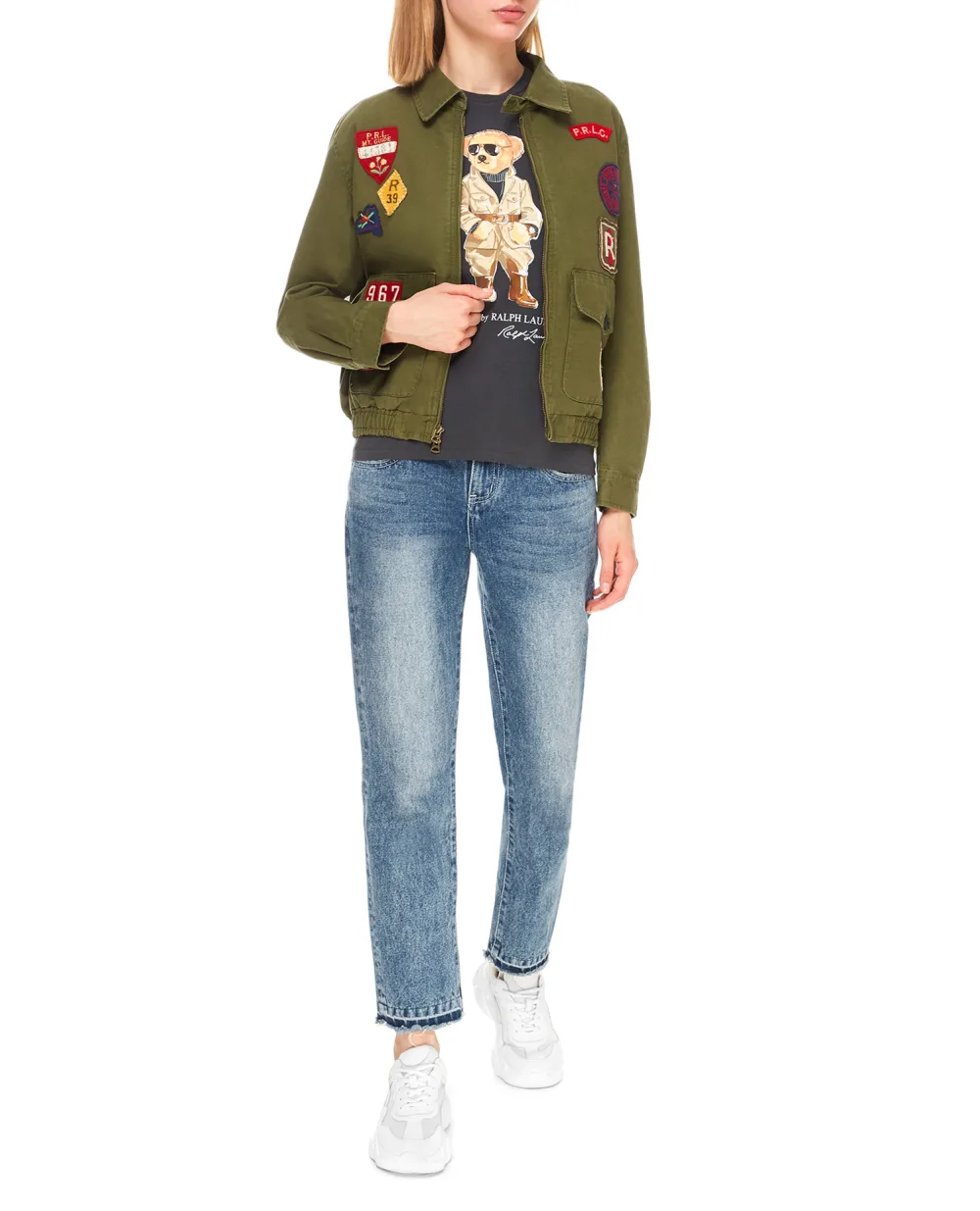 Куртка Polo Ralph Lauren 211839160001, зеленый цвет • Купить в интернет-магазине Kameron
