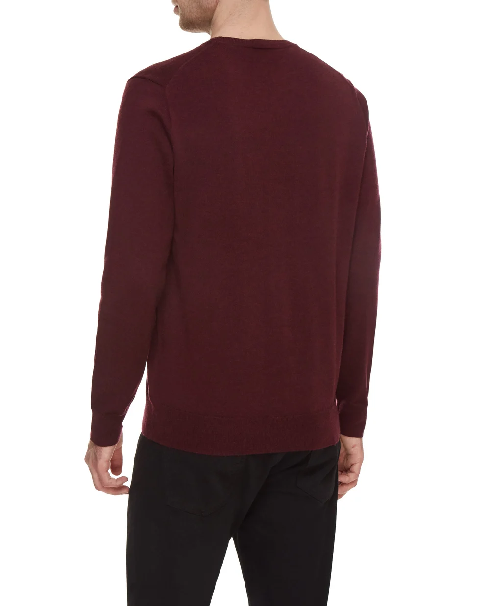 Шерстяной джемпер Polo Ralph Lauren 710714346023, бордовый цвет • Купить в интернет-магазине Kameron
