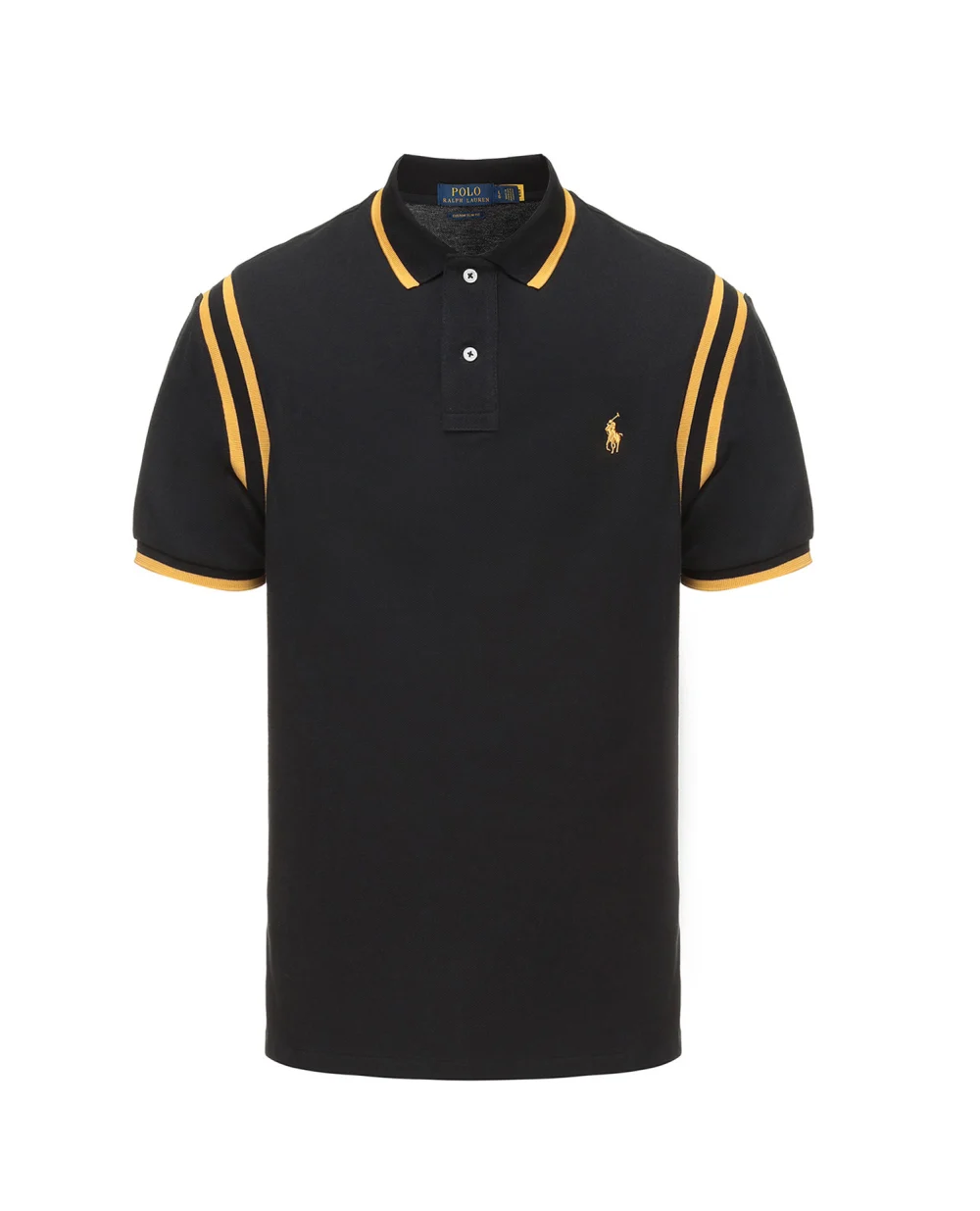 Поло Polo Ralph Lauren 710857275001, черный цвет • Купить в интернет-магазине Kameron