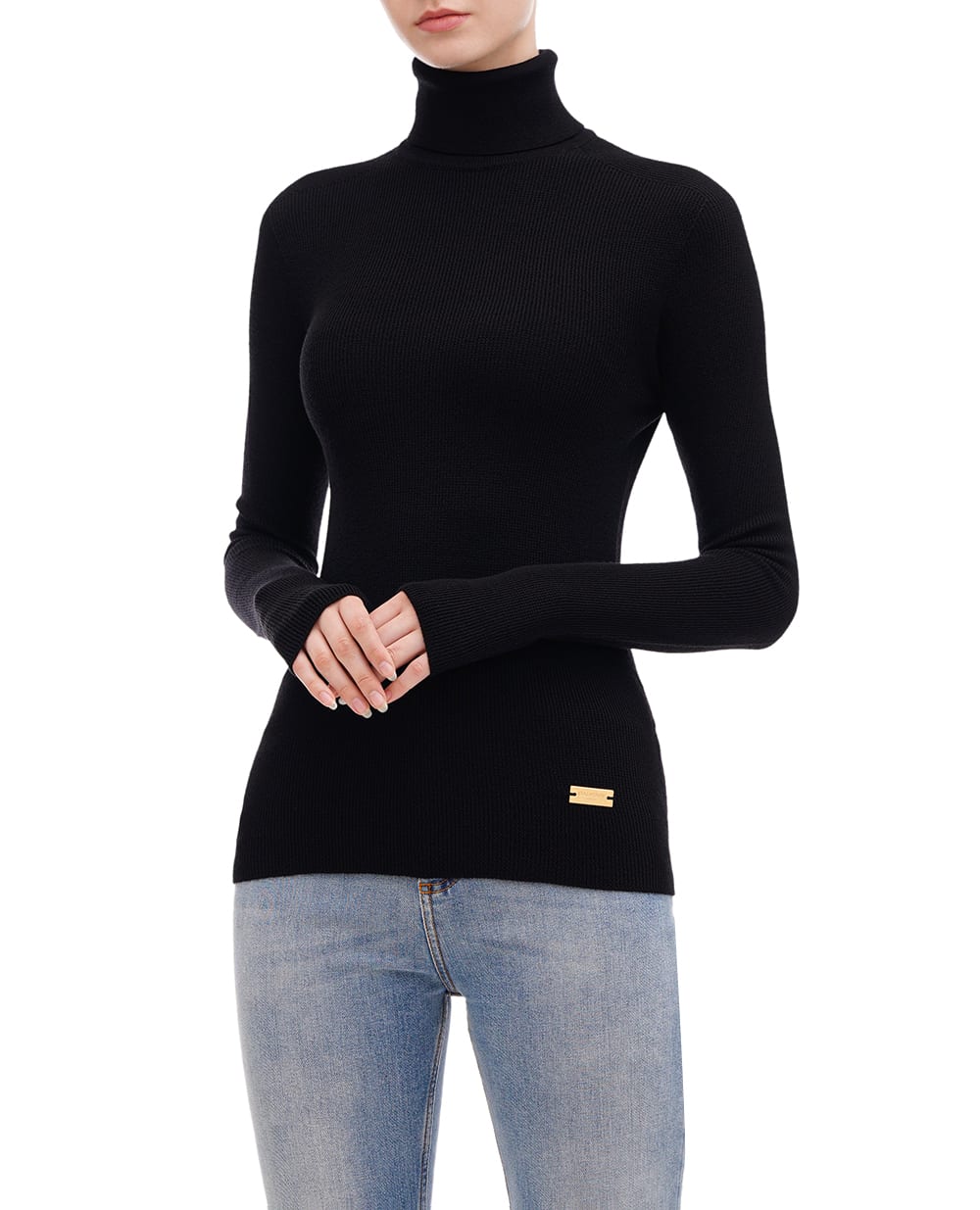 Гольф Balmain DF1KH035KE93, черный цвет • Купить в интернет-магазине Kameron