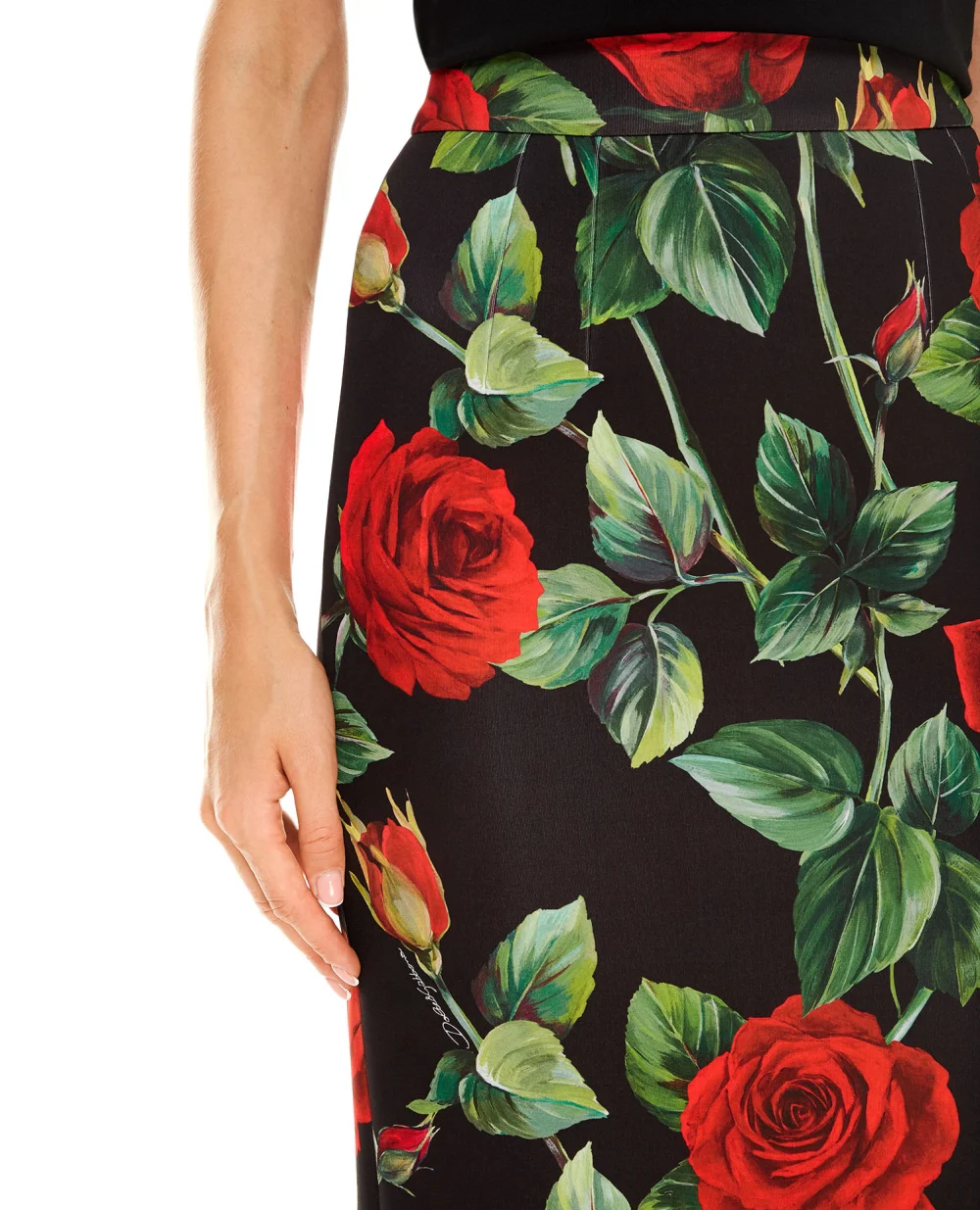 Юбка Dolce&Gabbana F4B6VT-FSSF2, черный цвет • Купить в интернет-магазине Kameron