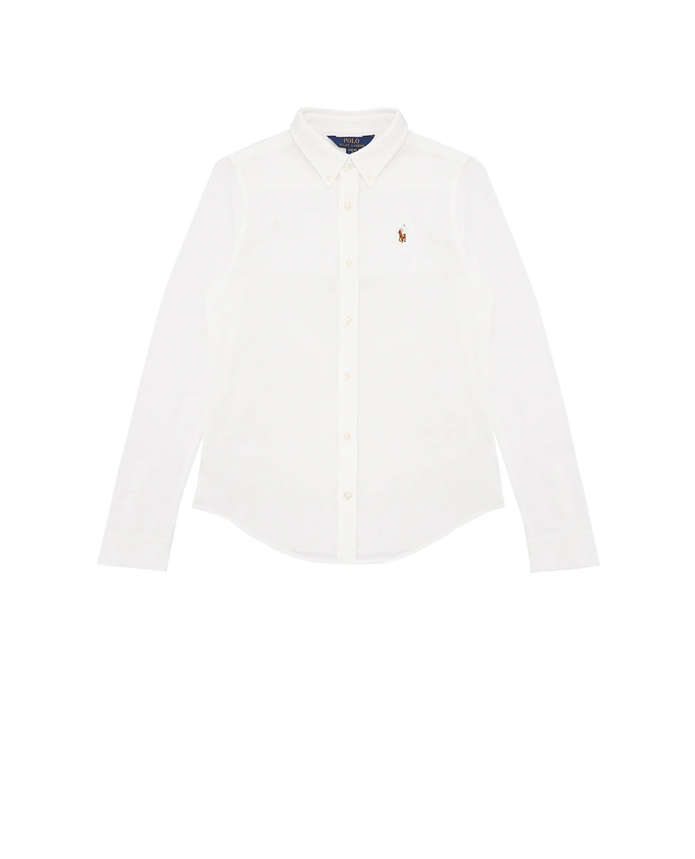 Детская рубашка Polo Ralph Lauren Kids 313901132002, белый цвет • Купить в интернет-магазине Kameron