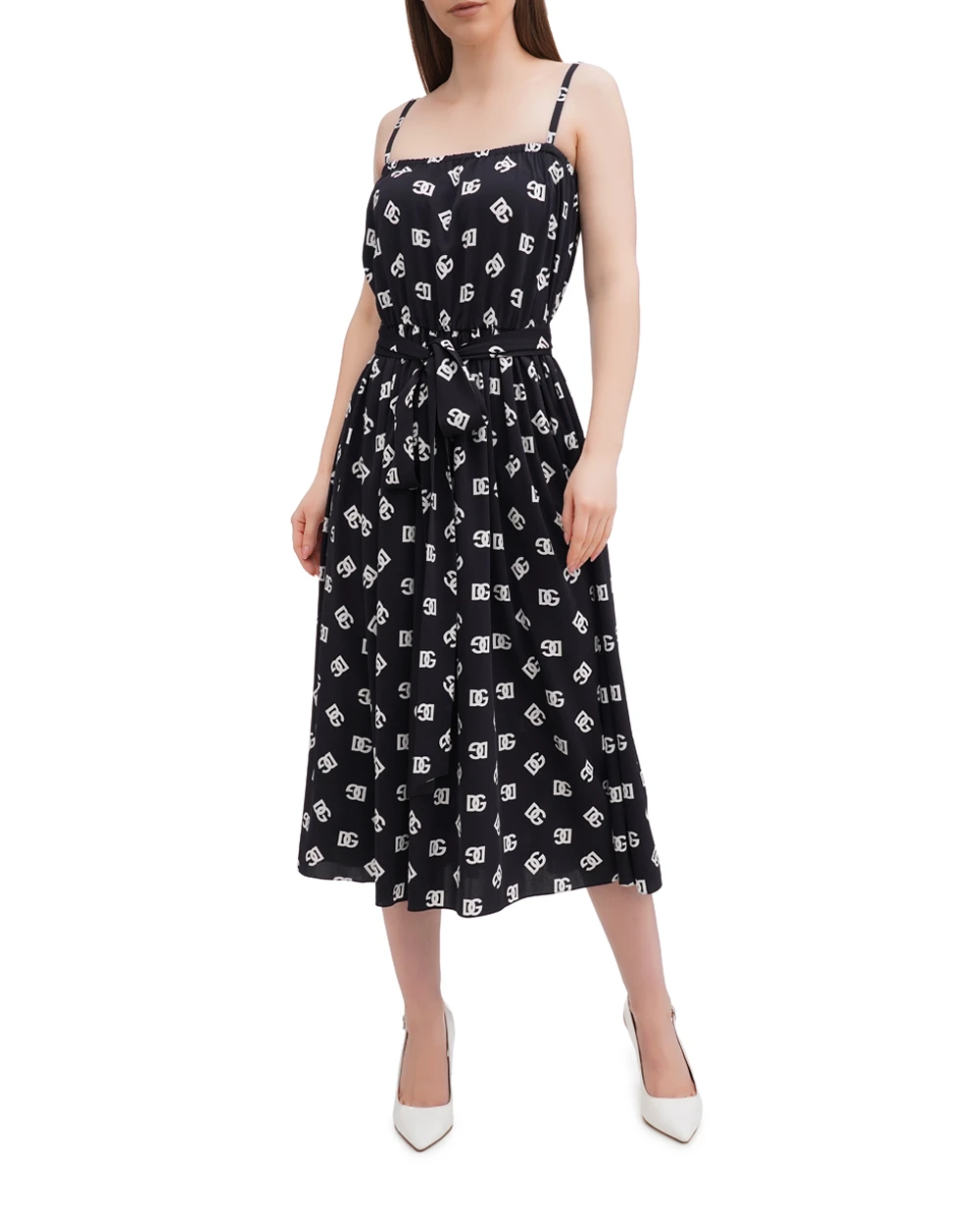 Платье Dolce&Gabbana F6DLKT-FSA4I, черный цвет • Купить в интернет-магазине Kameron