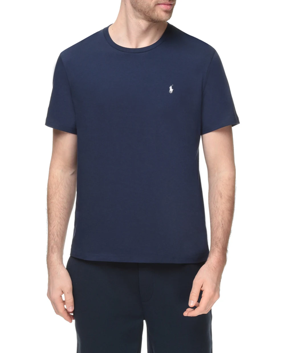 Футболка Polo Ralph Lauren 714844756002, синий цвет • Купить в интернет-магазине Kameron