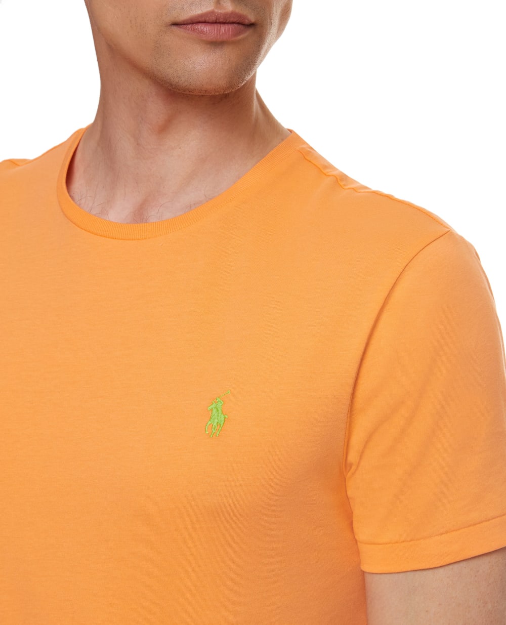 Футболка Polo Ralph Lauren 710671438206, оранжевый цвет • Купить в интернет-магазине Kameron