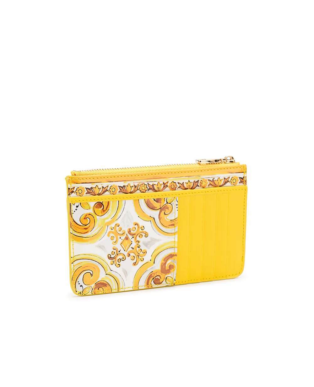 Визитница Dolce&Gabbana BI1261-AQ240, желтый цвет • Купить в интернет-магазине Kameron