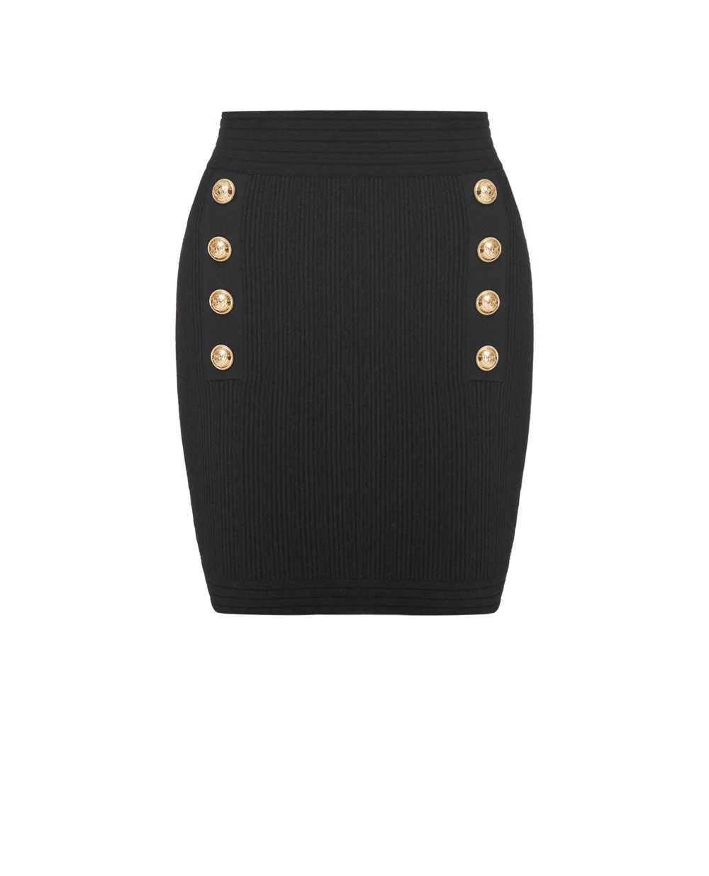 Юбка Balmain WF1LB190K211, черный цвет • Купить в интернет-магазине Kameron