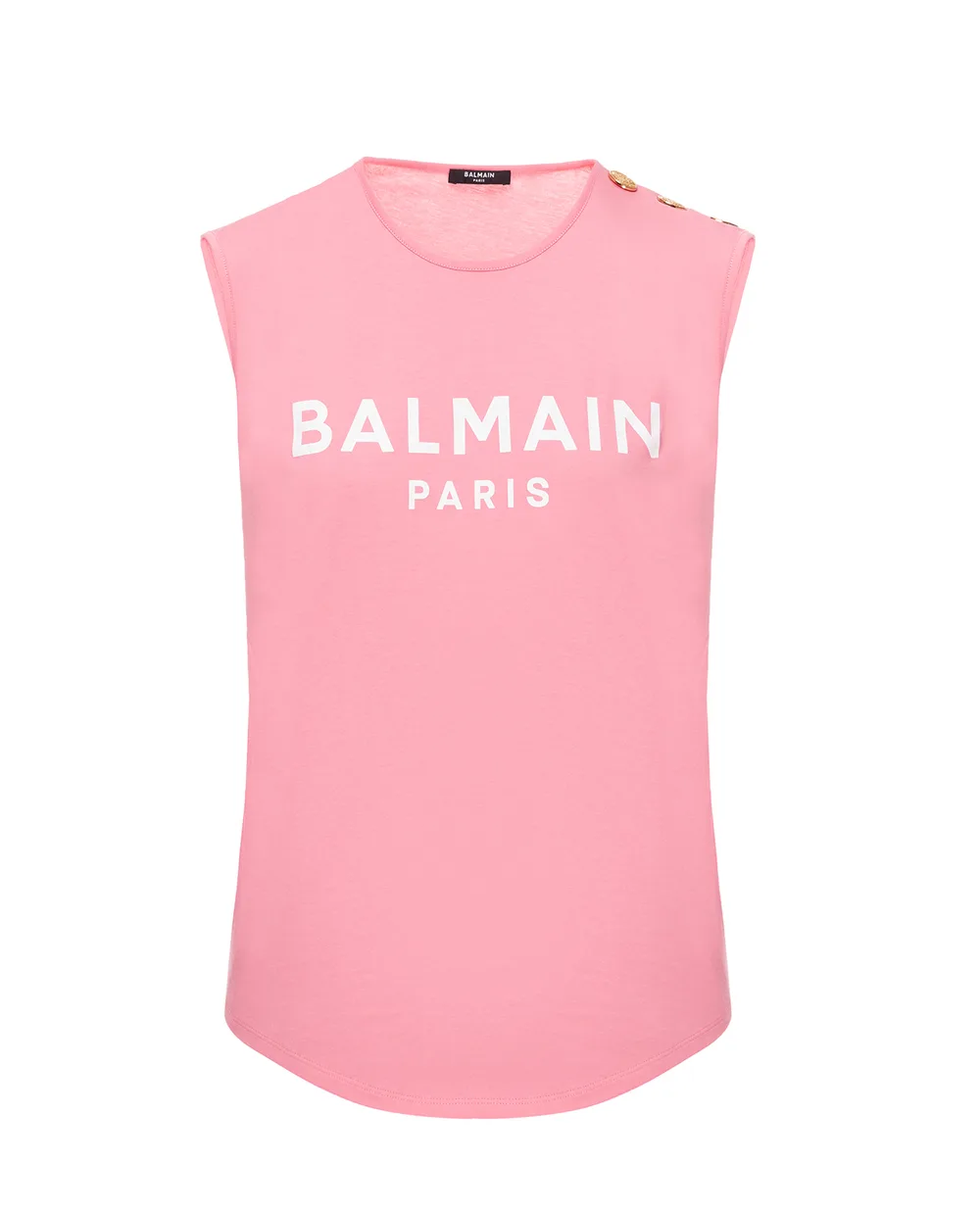 Топ Balmain XF1EB005BB02-S, розовый цвет • Купить в интернет-магазине Kameron