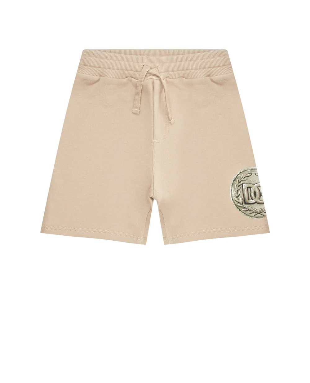 Детские шорты (костюм) Dolce&Gabbana Kids L1JQR9-G7KXX, бежевый цвет • Купить в интернет-магазине Kameron