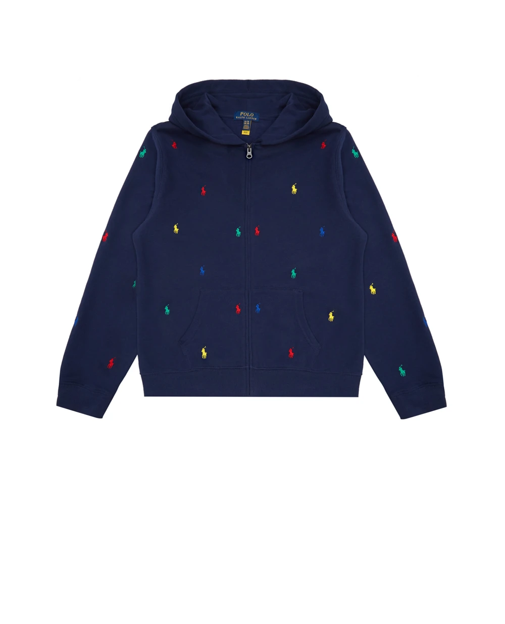 Детское худи Polo Ralph Lauren Kids 323846209001, синий цвет • Купить в интернет-магазине Kameron