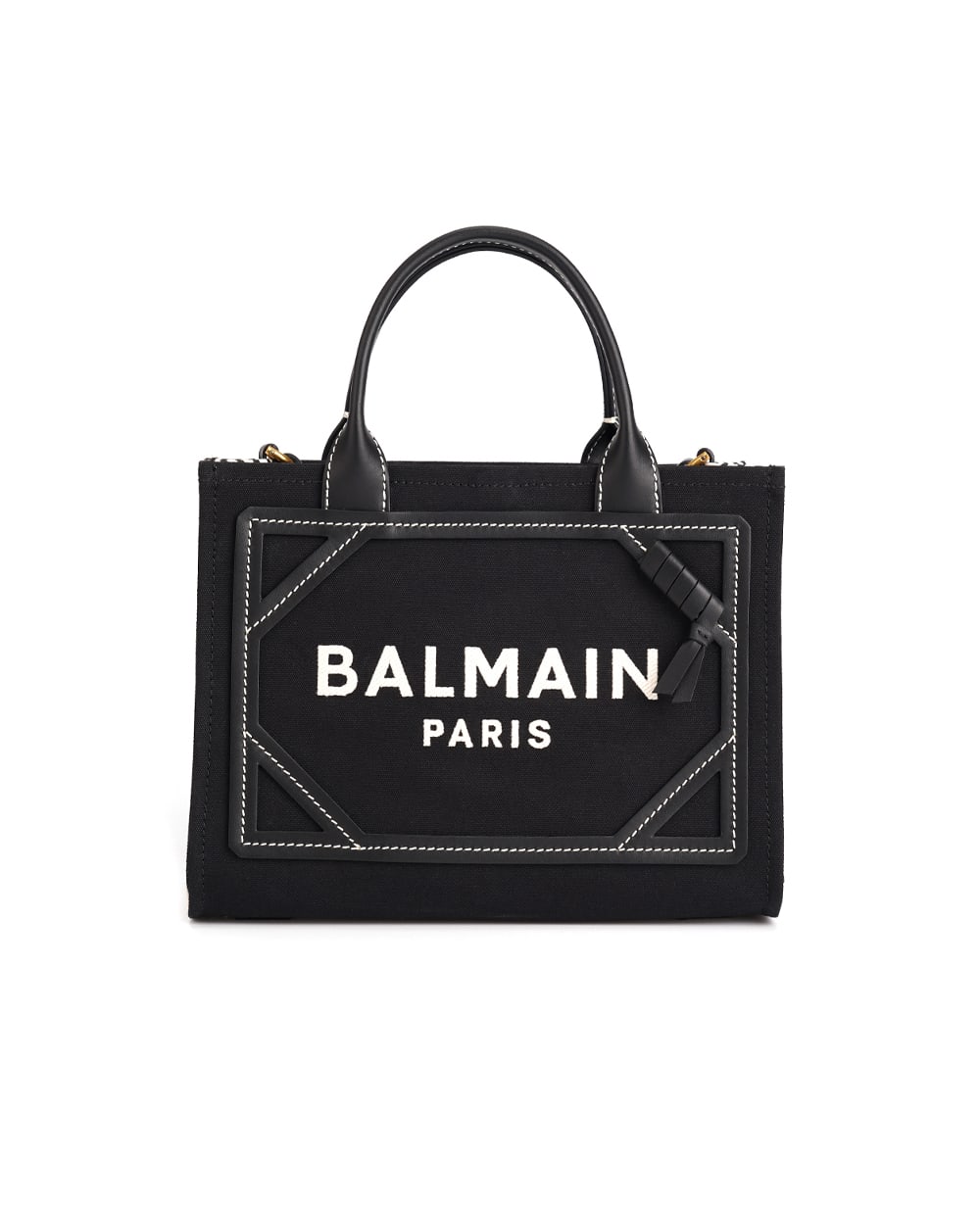 Сумка B-Army Shopper Small Balmain DN1FE809TPAC, чорний колір • Купити в інтернет-магазині Kameron