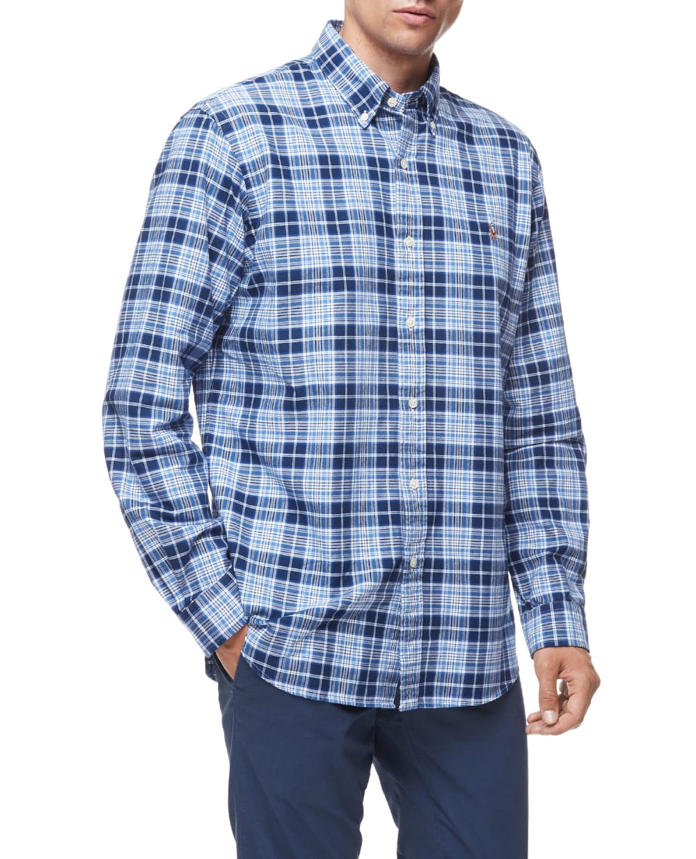 Рубашка Polo Ralph Lauren 710844556001, разноцветный цвет • Купить в интернет-магазине Kameron