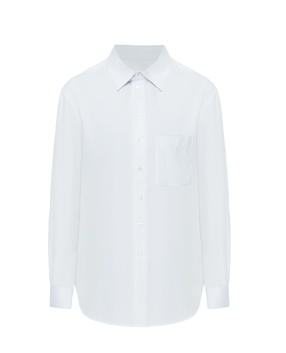 Рубашка Saint Laurent 726934-Y5G30, белый цвет • Купить в интернет-магазине Kameron