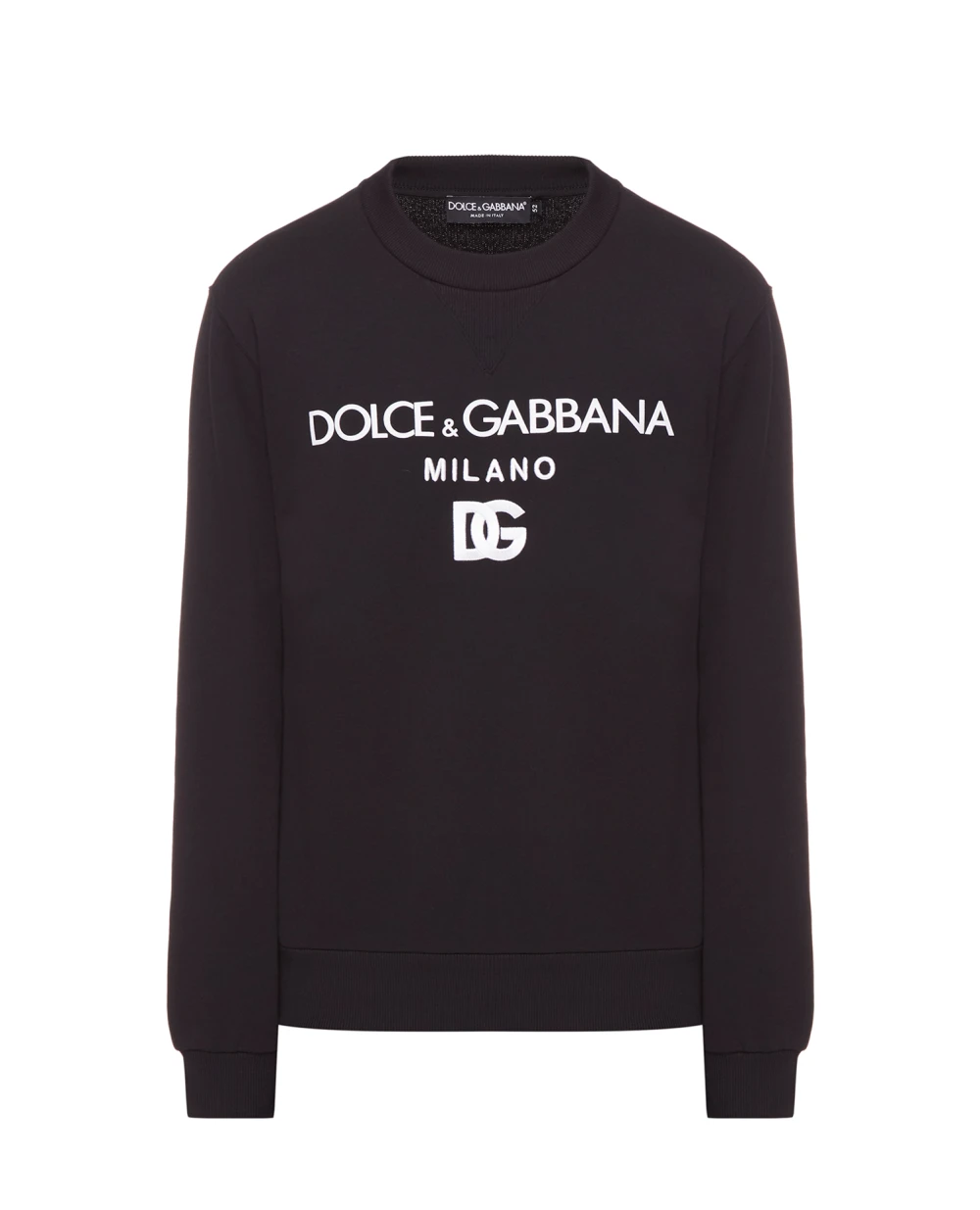 Свитшот Dolce&Gabbana G9WI3Z-FU7DU, черный цвет • Купить в интернет-магазине Kameron