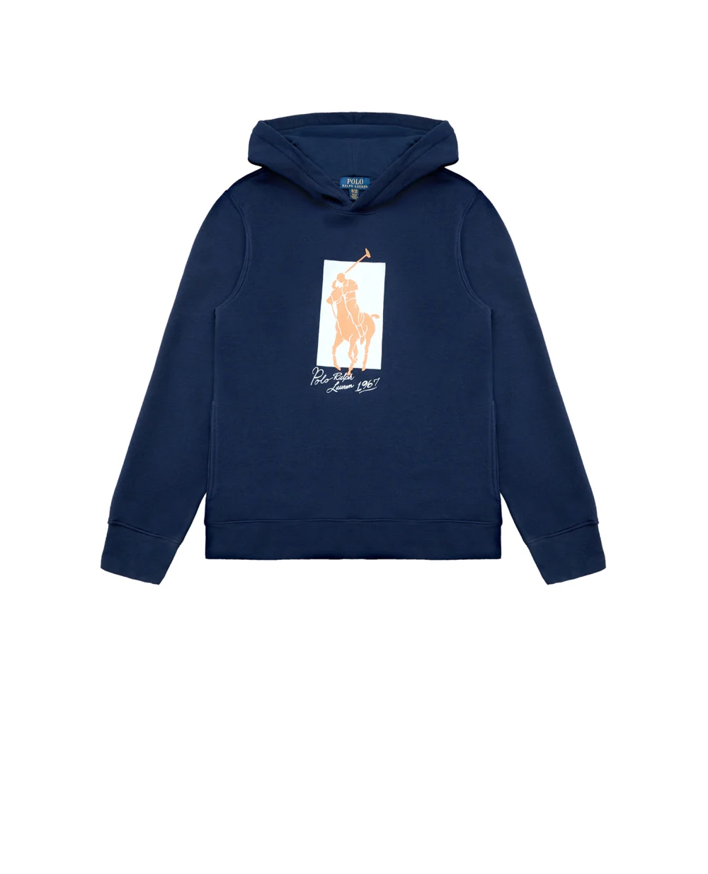 Детское худи Polo Ralph Lauren Kids 323858942001, синий цвет • Купить в интернет-магазине Kameron