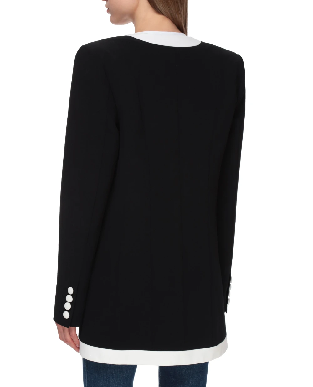 Жакет Balmain VF17576V089, черный цвет • Купить в интернет-магазине Kameron