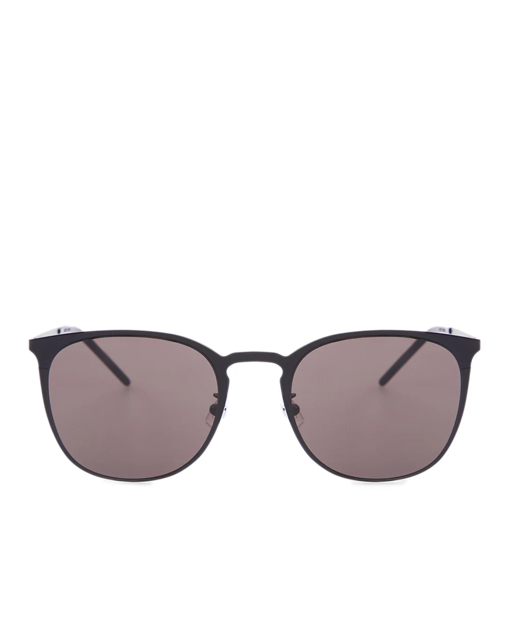 Солнцезащитные очки Saint Laurent SL 445/F SLIM-001, черный цвет • Купить в интернет-магазине Kameron