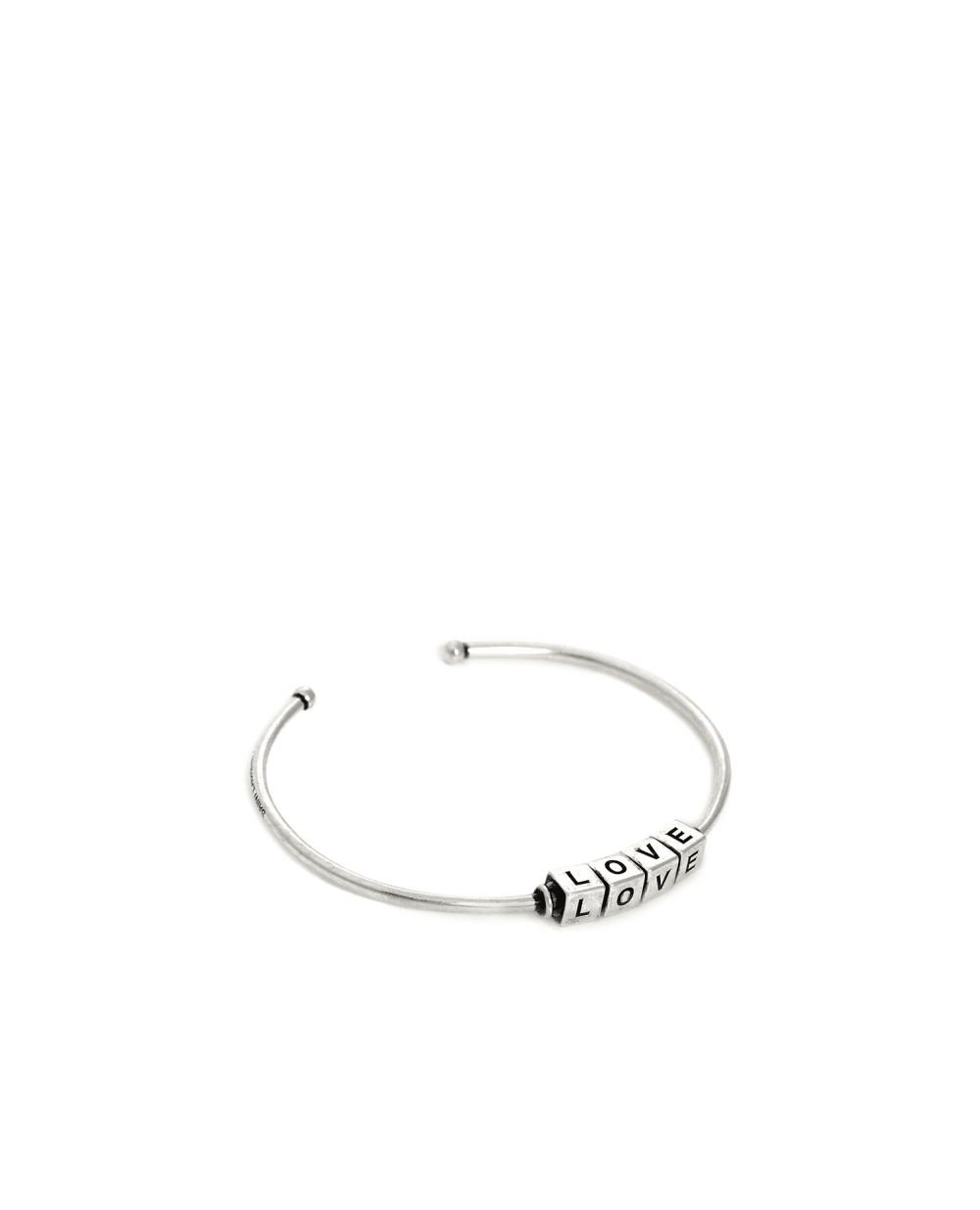 Браслет Saint Laurent 687185-Y1500, серебряный цвет • Купить в интернет-магазине Kameron