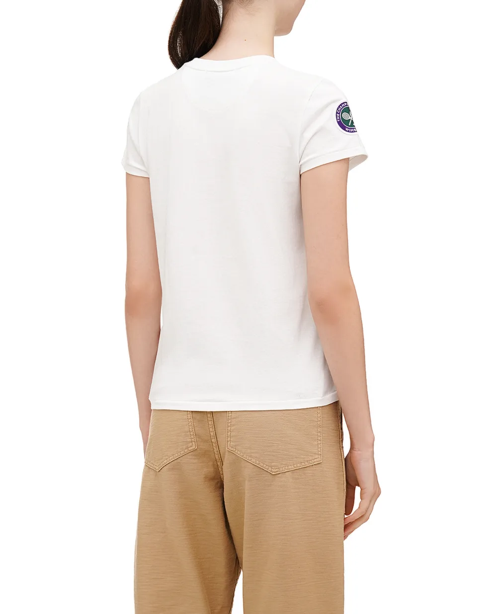 Футболка Polo Bear Polo Ralph Lauren 211939616001, белый цвет • Купить в интернет-магазине Kameron