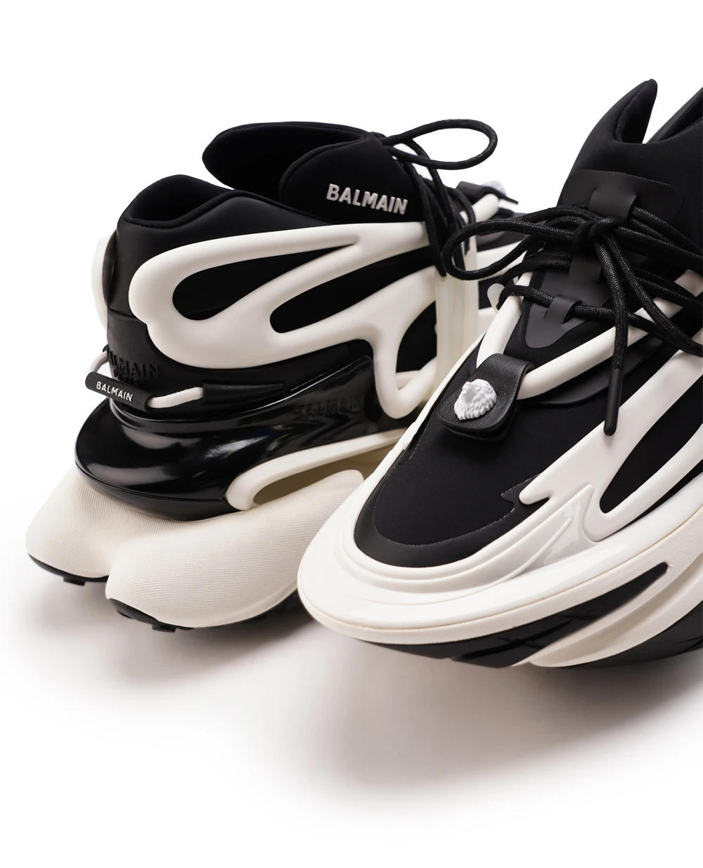 Кроссовки Unicorn Balmain BM1VJ309KNOC, черный цвет • Купить в интернет-магазине Kameron