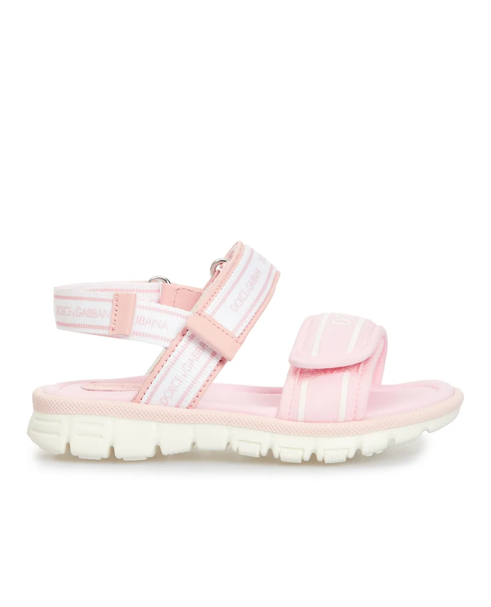 Сандалии Dolce&Gabbana Kids DL0066-AO260, розовый цвет • Купить в интернет-магазине Kameron