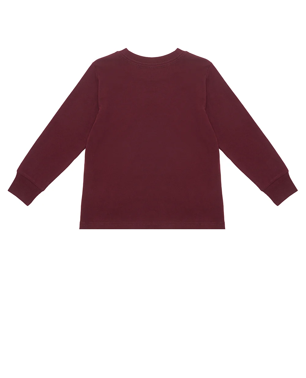 Детский трикотажный лонгслив Polo Bear Polo Ralph Lauren Kids 322883620004, бордовый цвет • Купить в интернет-магазине Kameron