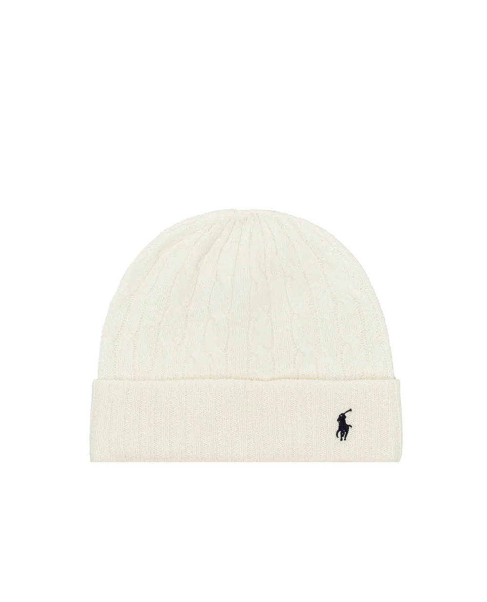 Шерстяная шапка Polo Ralph Lauren 455858396003, белый цвет • Купить в интернет-магазине Kameron