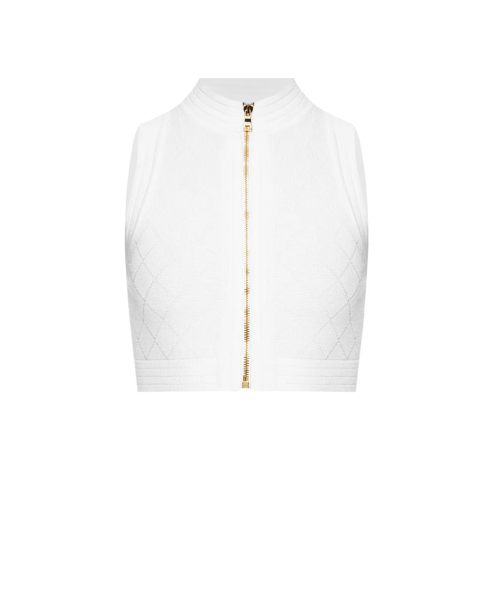 Топ Balmain UF10128K110, белый цвет • Купить в интернет-магазине Kameron