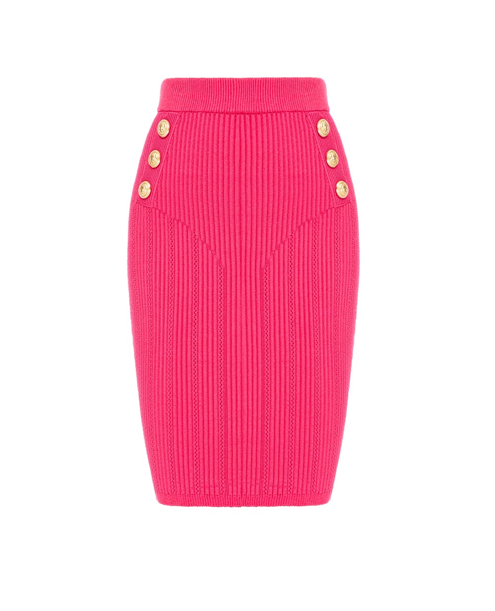 Юбка Balmain YF1LC007KB39-S, фуксия цвет • Купить в интернет-магазине Kameron