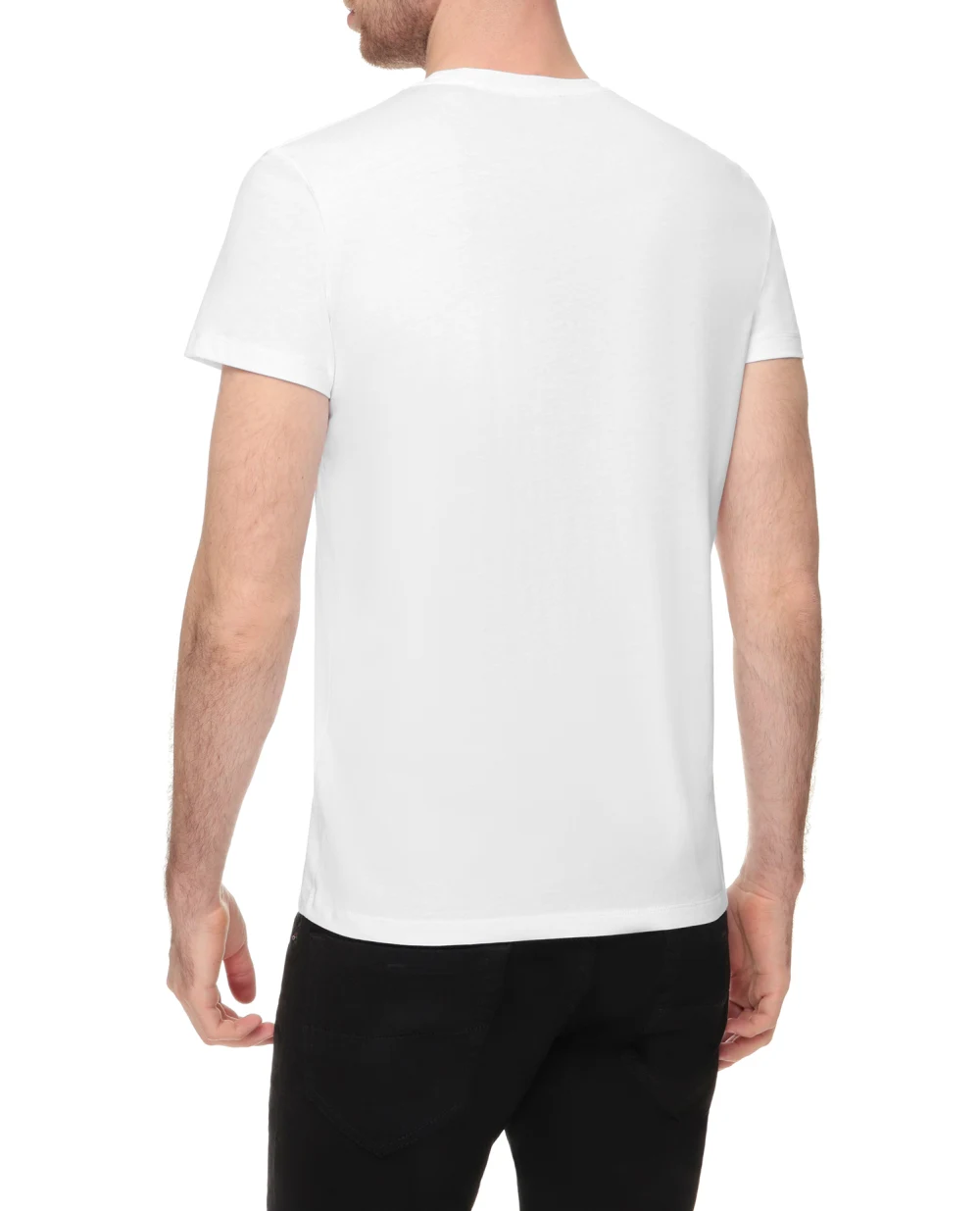 Футболка Balmain VH1EF000B043, белый цвет • Купить в интернет-магазине Kameron