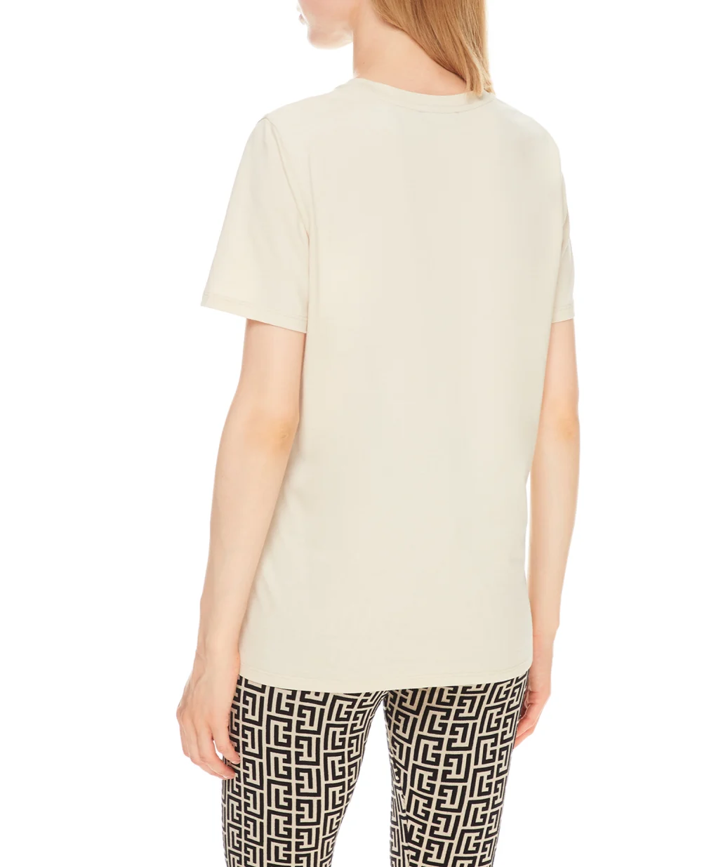 Футболка Balmain WF1EF000B091, бежевый цвет • Купить в интернет-магазине Kameron