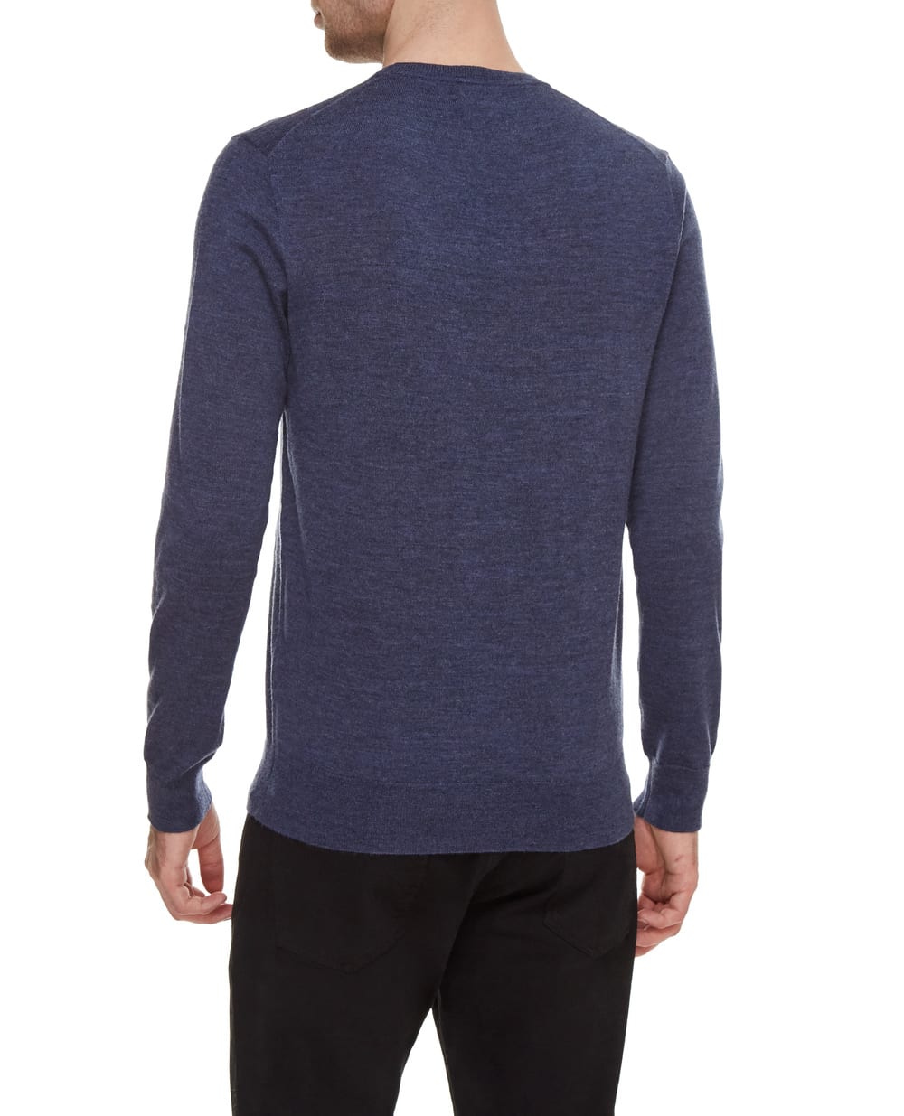 Шерстяной джемпер Polo Ralph Lauren 710714346021, синий цвет • Купить в интернет-магазине Kameron
