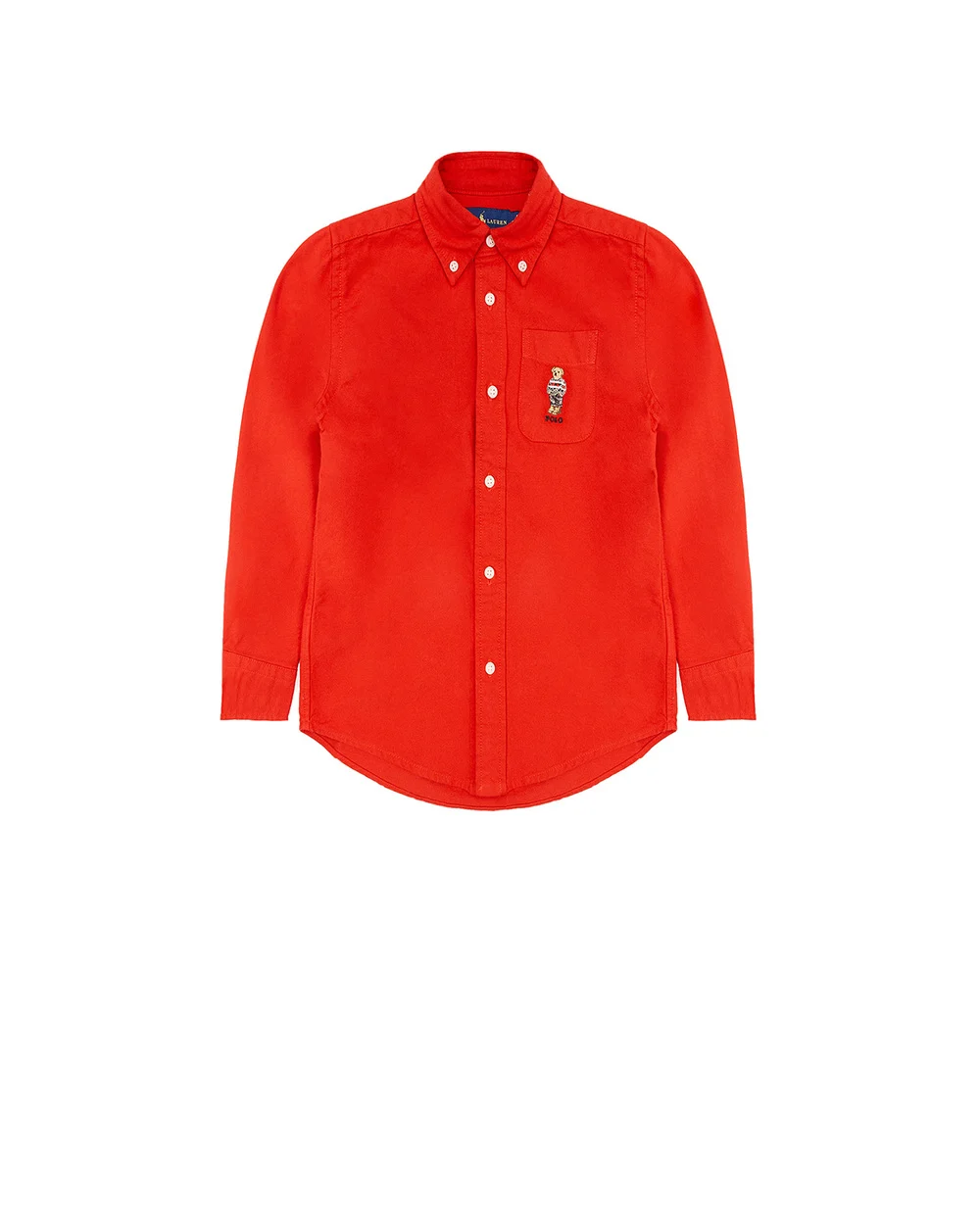 Рубашка Polo Ralph Lauren Kids 321853501002, красный цвет • Купить в интернет-магазине Kameron