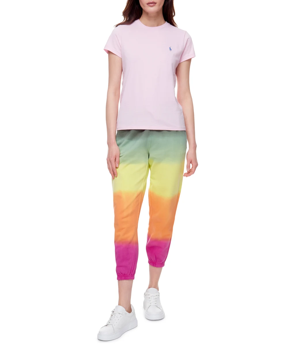 Футболка Polo Ralph Lauren 211847073015, розовый цвет • Купить в интернет-магазине Kameron