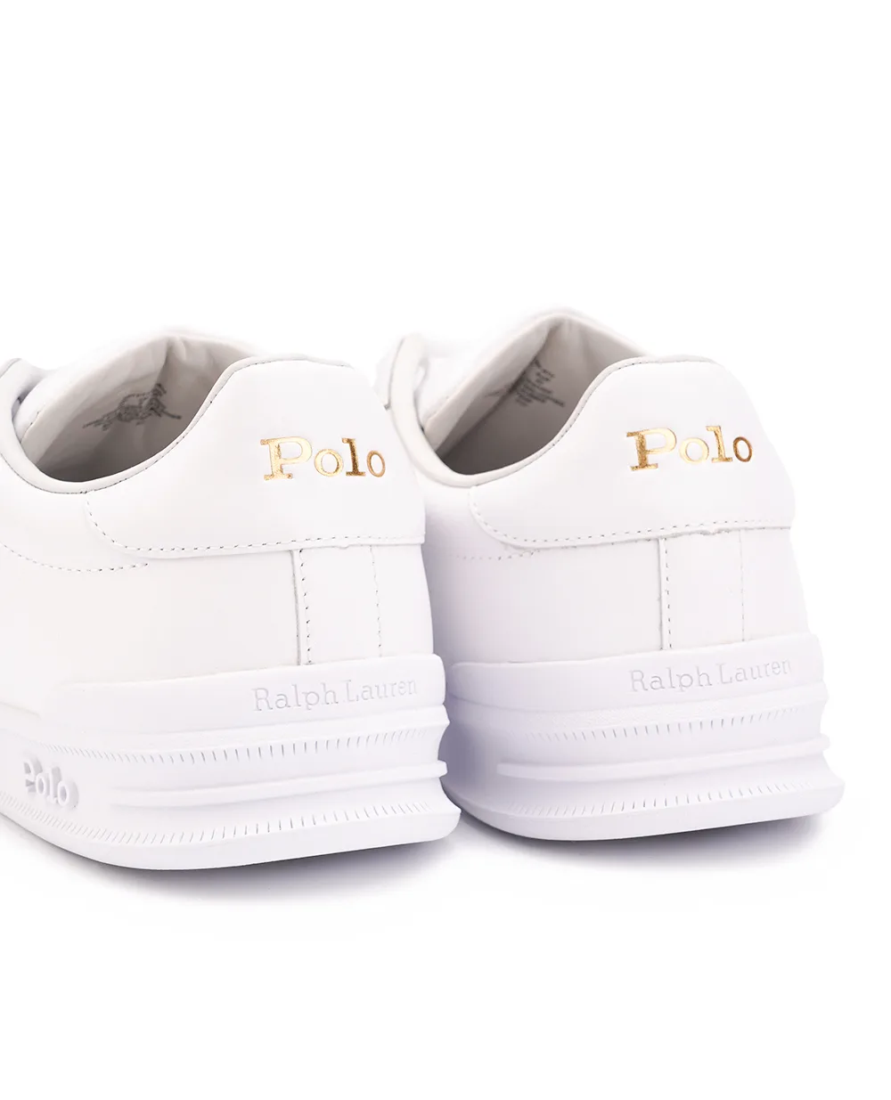 Кеды Heritage Court II Polo Ralph Lauren 809845110002, белый цвет • Купить в интернет-магазине Kameron