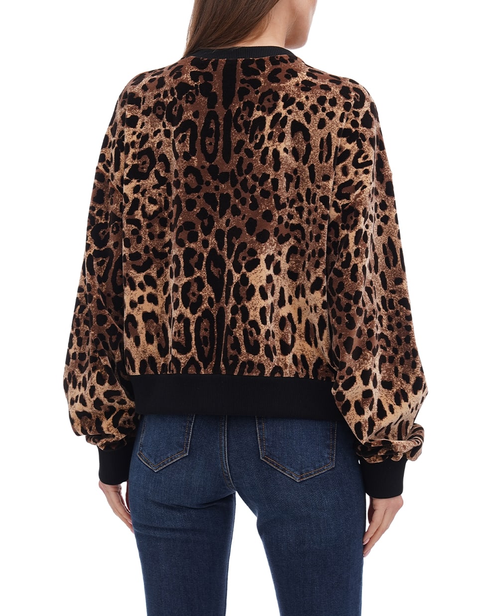 Свитшот Dolce&Gabbana F9R28T-FJ7D5, коричневый цвет • Купить в интернет-магазине Kameron