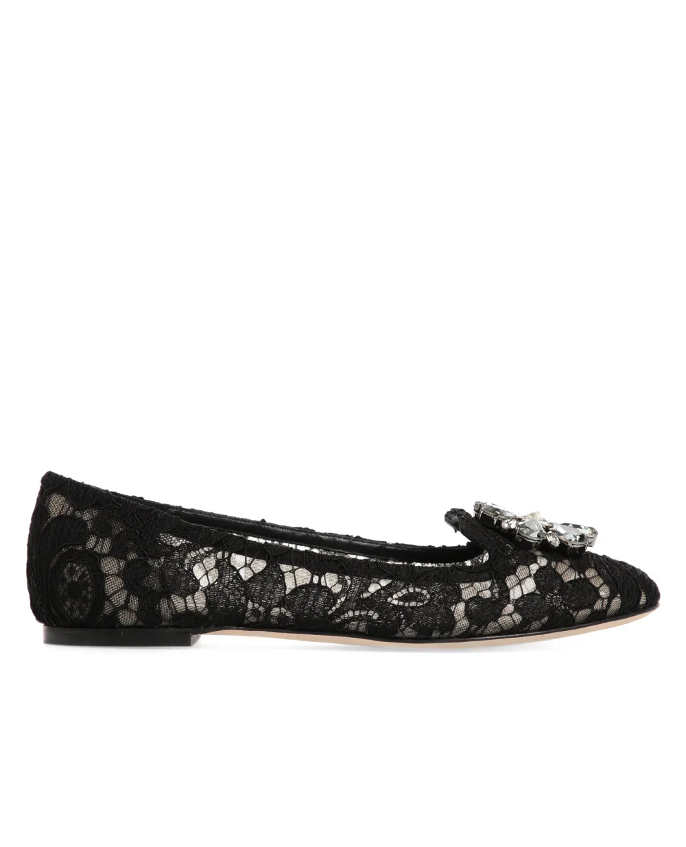 Кружевные слиперы Vally Dolce&Gabbana CP0010-AL198, черный цвет • Купить в интернет-магазине Kameron