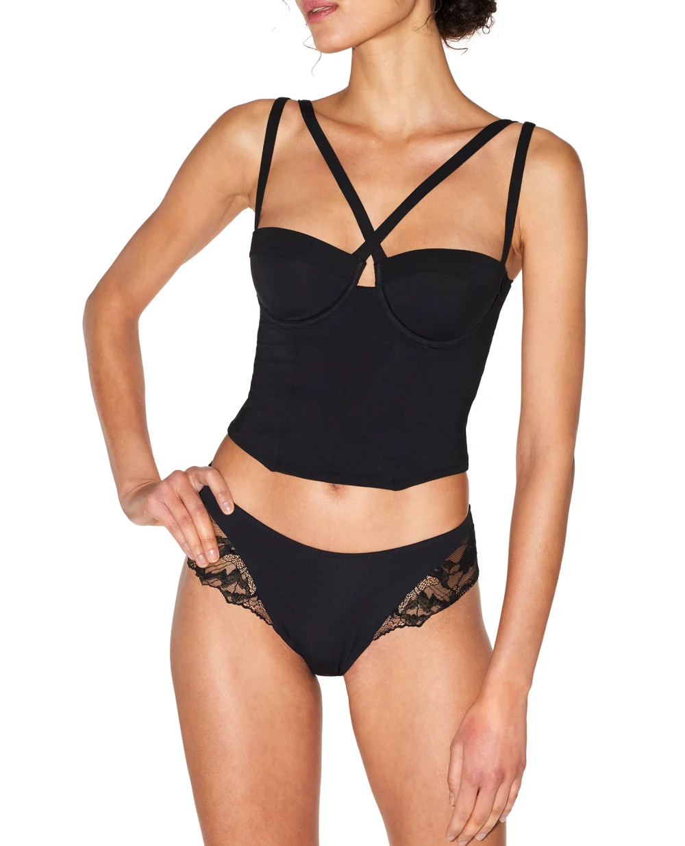 Корсет La_Perla 4555, черный цвет • Купить в интернет-магазине Kameron