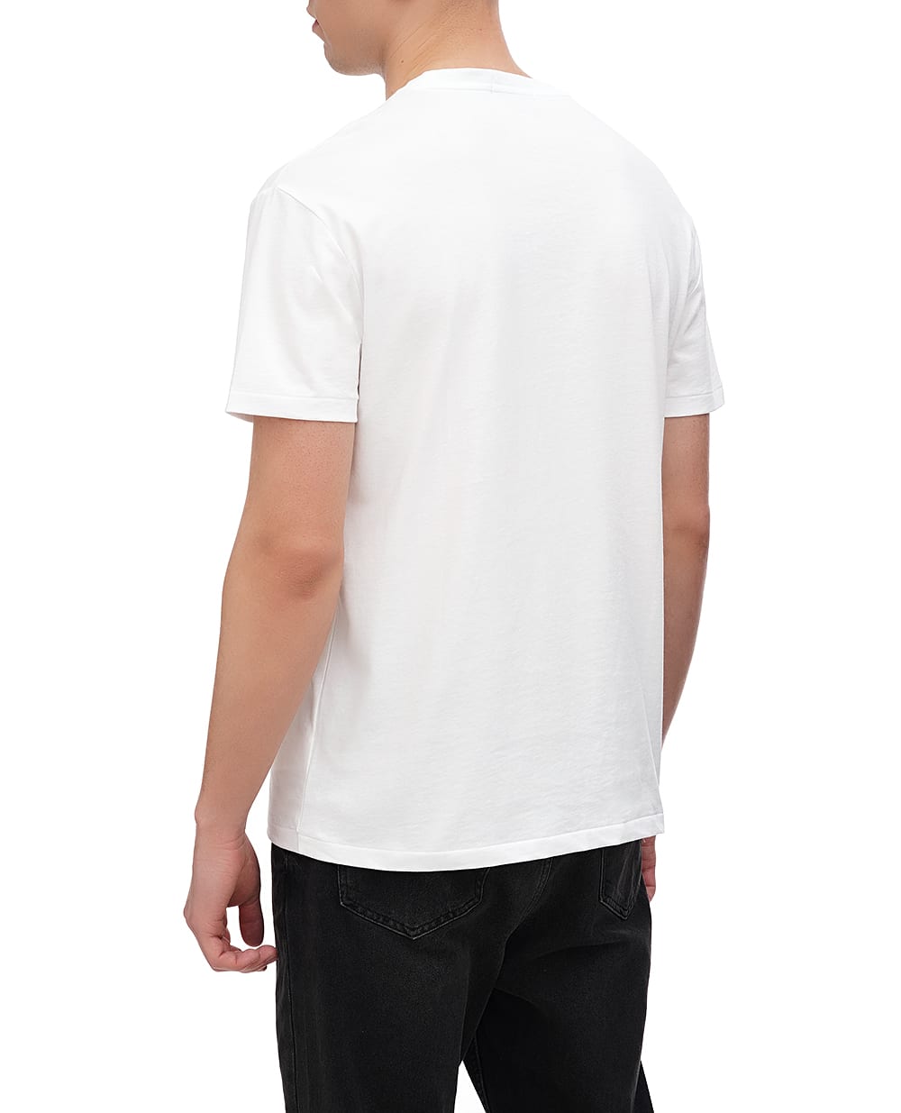 Футболка Polo Ralph Lauren 710936585002, белый цвет • Купить в интернет-магазине Kameron