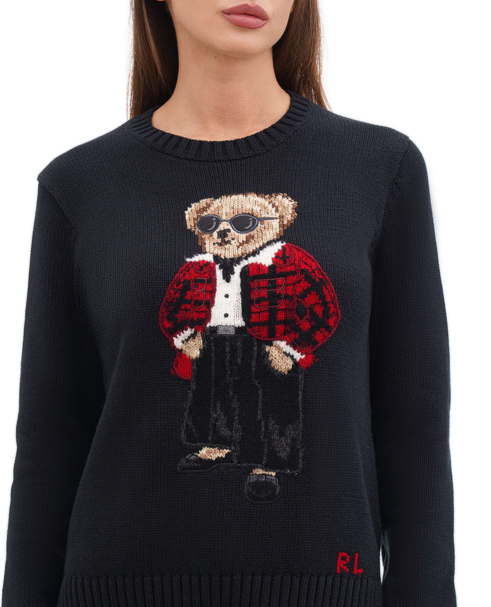 Джемпер Polo Bear Polo Ralph Lauren 211916174001, черный цвет • Купить в интернет-магазине Kameron