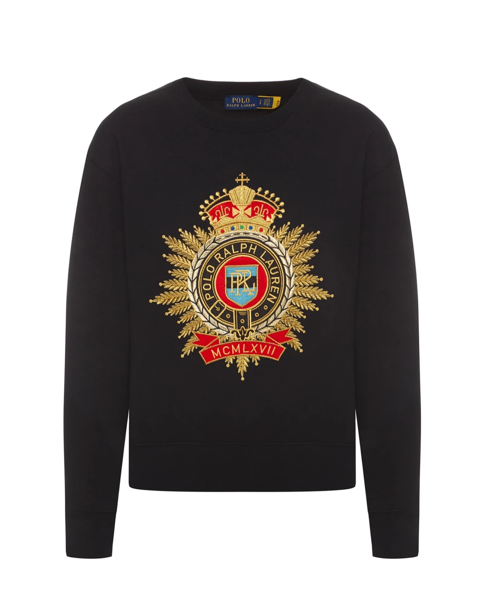 Свитшот Polo Ralph Lauren 211830470001, черный цвет • Купить в интернет-магазине Kameron