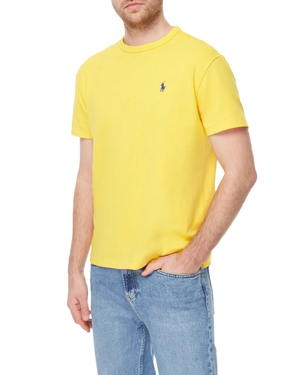 Футболка Polo Ralph Lauren 710811284008, желтый цвет • Купить в интернет-магазине Kameron